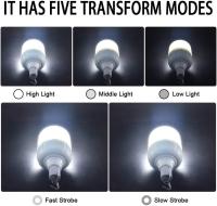 Bombilla LED regulable para camping, 5 Modos de Luz, recargable por USB - details 1