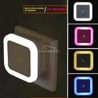 Lámpara Nocturna LED Con Sensor De Movimiento Smart Batería Operada Para Lámpara De Mesa WC Pasillo Camino Toilette Iluminación Del Hogar Rectangular Color Variado - details 1