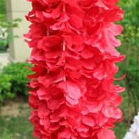 1PCS Cadena De Algodón Artificial De Esteras Hydrangea Para Decoración De Boda Y Fiestas En Casa Colores Variados - details 7