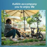 KuKirin C1 Pro Patinete Scooter Eléctrico, Motor 500W, Batería 48V 26Ah, Neumático Neumático 14 Pulgadas, Velocidad Máxima 45 km/h, Alcance 100 km, Plegado con un solo clic, Asiento Trasero y Canasta de Almacenamiento Delantera, Espejo Retrovisor - details 12