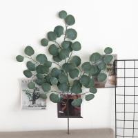 Arbusto De Seda Verde Willow Hojas Artificiales Para Decoración De Navidad Boda Fiesta Vino De Willow Planta Foliage En Vaso - details 3
