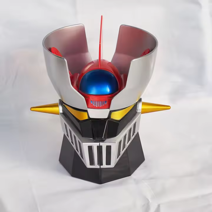Taza De Café De Acero Inoxidable 410ml Con Tapa Tema De Anime Japonés MAZINGER Z Robot Transformable Para Oficina Y Té - 1