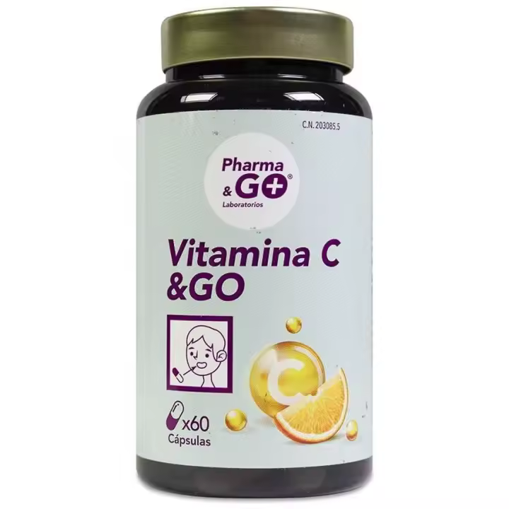 Vitamina C 60Comp. - Pharma & Go - 1