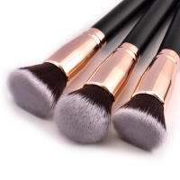 Cepillo De Maquillaje Para Fundamento Polvo Libre Corrector Blush Profesional Fibra De Lana Herramienta De Belleza Cosmética - details 1