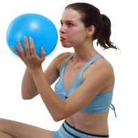Bola De Yoga De 25cm Bola De Gimnasia De Fitness Plegable Antirrota Con Clip Transparente Y Engrosada Para Pilates - details 27