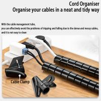 Organizador De Línea De 2 Metros 10/16 Mm Protección Para Tubo Espiral De Enrollado De Cable Protección Para Cables Y Sistemas De Red - details 0