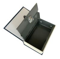 CAJA DE SEGURIDAD CAMUFLADA EN UN LIBRO CON DISCRETA ENCUADERNACIÓN SINI - details 1