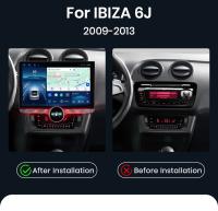 Junsun 11.5" QLED 2K Radio Android 13 CarPlay Auto para Seat Ibiza 6j 2009 2010 2011 2012 2013 sistema multimedia inteligente con CarPlay - details 4