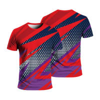 Camiseta De Verano Para Hombres Y Mujeres Cómoda Y Ligera Con Cuello Redondo Manga Corta Secado Rápido Y Transpirable Para Uso Diario - details 8
