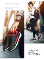 Zapatos De Caminar Para Hombre Tenis Casuales Microfibra Antideslizante Suela De Goma Respirables Resistentes Al Desgaste Para Primavera/Otoño - details 11