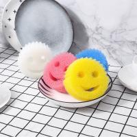 Esponja De Cocina Sonriente Para Lavar Platos Fuerte Esponja De Limpieza Para Cocina Y Baño Absorción De Aceite Y Grasa Durable Y Fácil De Limpiar Color Atractivo - details 7