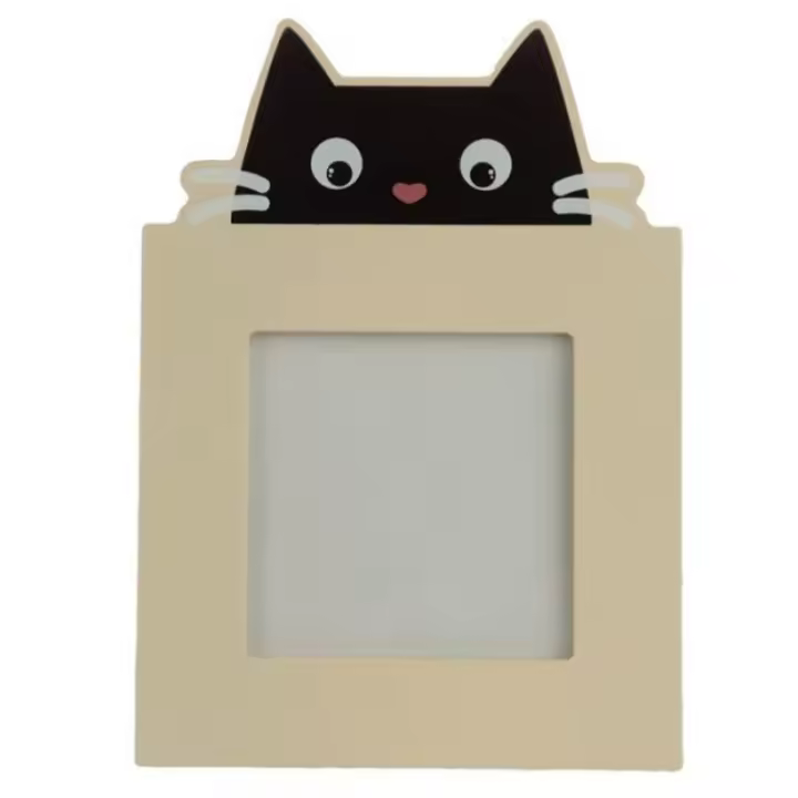 Marco de fotos infantil de madera gatito Decomac - 1