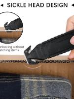 Cuchillo De Caja 1pc Para Cartón Y Bolsas De Trabajo Cuchillo De Utilidad Para Cortar Letras Y Cintas Herramientas - details 0