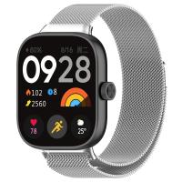 Correa De Reloj Milanese Original Para Xiaomi Redmi Watch 4 Accesorios 2024 Cinta Metálica Magnética Correa De Pulsera Para MiBand 8 pro - details 1