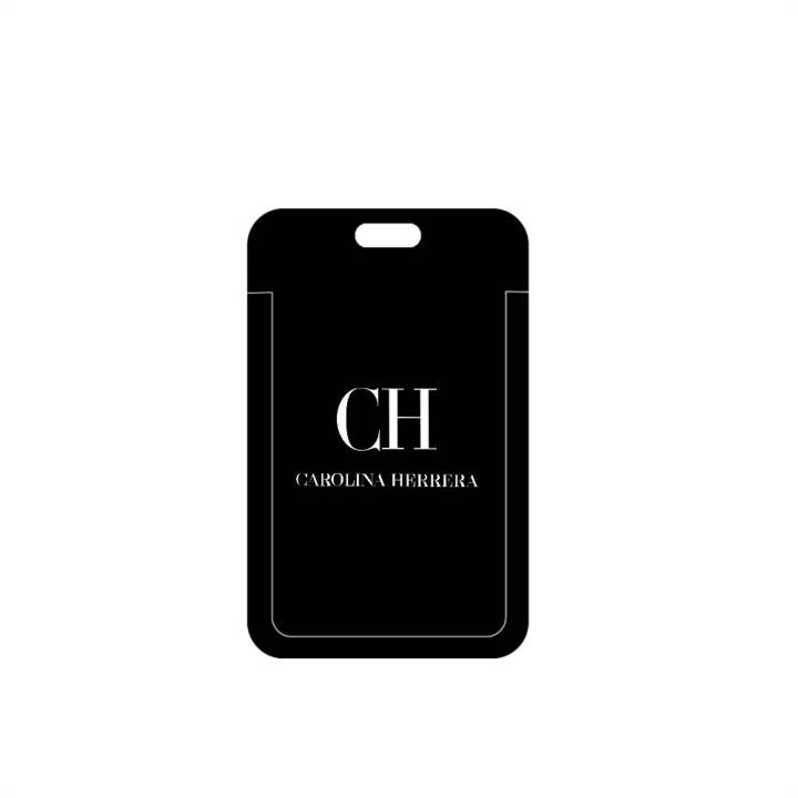 Cartera De Tarjeta De Identificación C-CarolinaS Fashion H-HerreraS Con Porta Llaveros En Material PVC Para Trabajo Y Enfermería