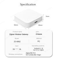 Mando Central ZigBee 3.0 Para Automatización De Hogar Con Control Remoto a Través De La App EWelink Compatible Con Alexa Y Google - details 1