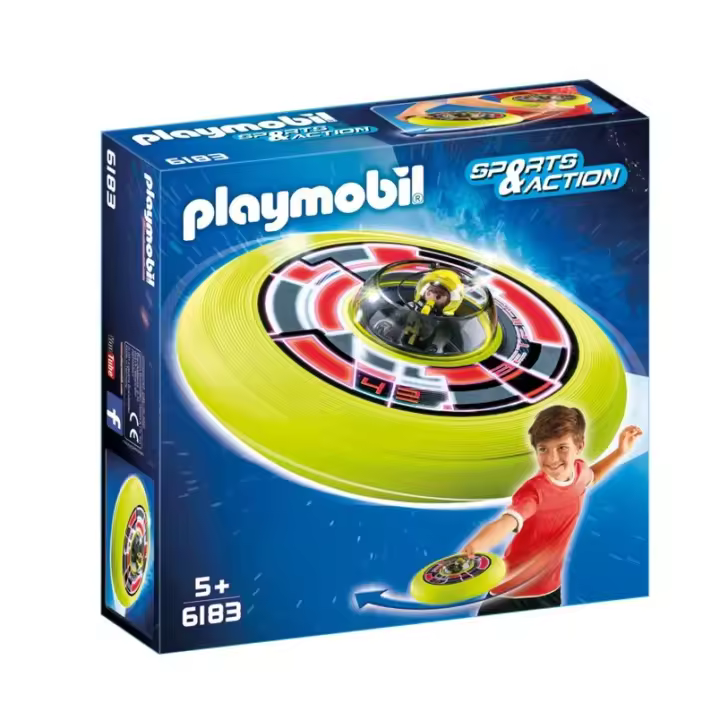 PLAYMOBIL ® DISCO VOLADOR CÓSMICO CON ASTRONAUTA, 6183, TIENDA CON LICENCIA OFICIAL - 1