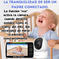 Cámara Vigilancia Bebé con Monitor LCD de 5 Pulgadas - Visión Nocturna - Zoom X2 - Control Temperatura - Audio Bidireccional () - details 4