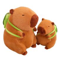 Muñeco De Peluche Capybara Regalo Grande Kapibara Muñeco Con Mochila Colgante De Peluche Regalo Para Niños Y Adultos - details 2