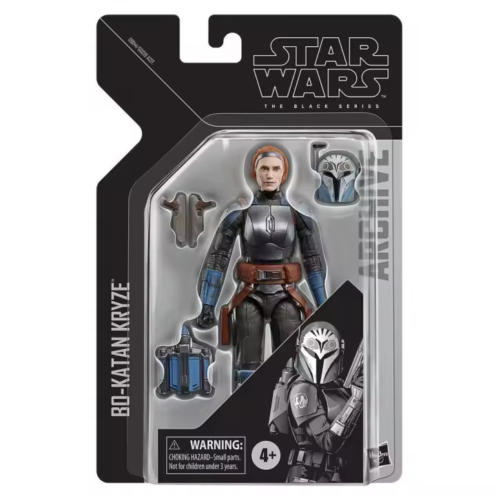 Figura hasbro star wars the black series bo - katan kryze - 1