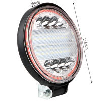 Faros De Trabajo 24V LED 72W Para Coche Motocicleta Camión 4x4 Offroad ATV Tractor Lámpara De Ojos De Ángel Universal Para Vehículos - details 9