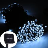 Luces De Cadena Solar LED Para Jardín Y Exterior Decoración De Navidad Para Patio Fiesta De Vacaciones Luz De Calle De Año Nuevo - details 7