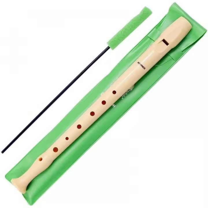 HOHNER FLAUTA HOHNER 9508 COLOR MARFIL FUNDA VERDE FLAUTAS - 1