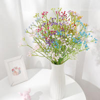 108 Cabezas De Gypsophila Artificial 57cm Flores De Plástico Para Decoración De Hogar Y Bodas Arreglo Floral Para Decoración De Eventos - details 6