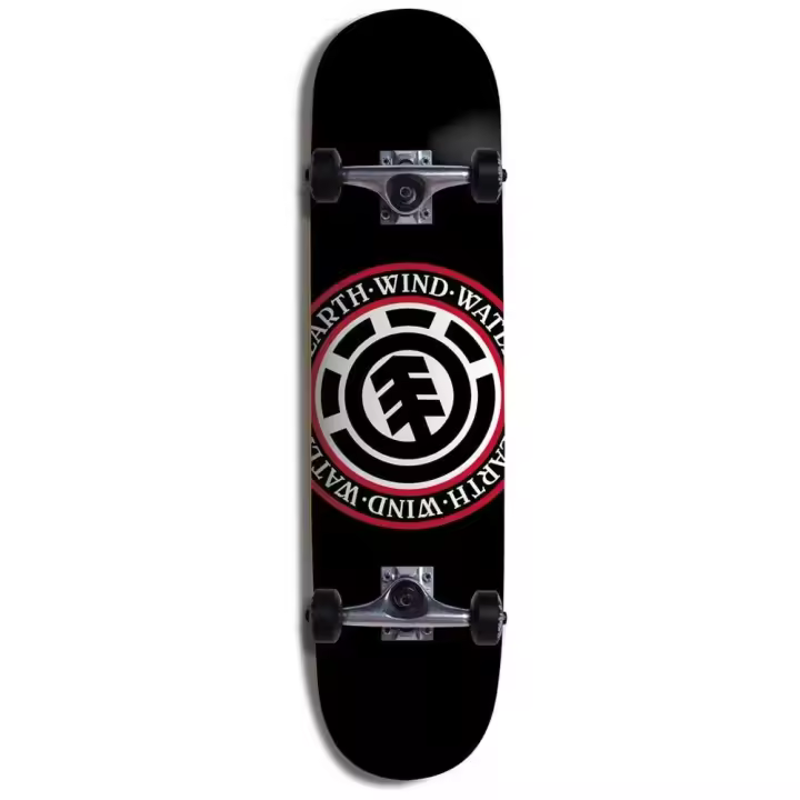 Skateboard Freestyle Element Monopatín Seal 8.0´´ Plateado - 1