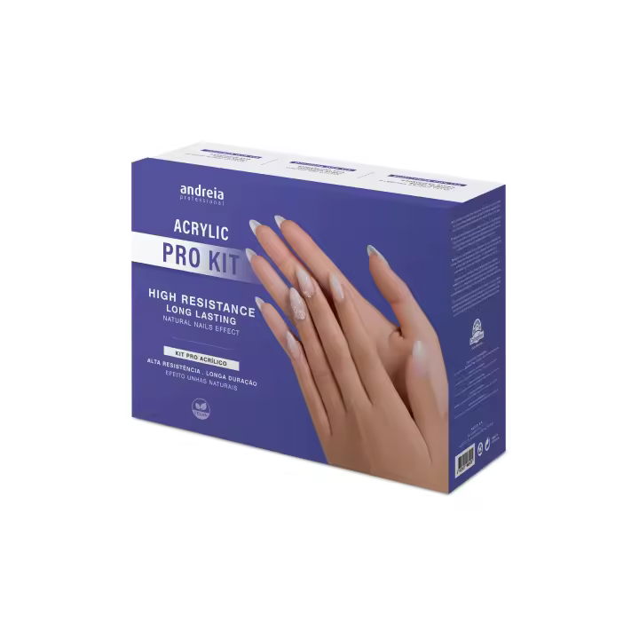 Andreia Professional Acrylic Pro Kit High Resistance Pack Profesional para Construcción de Uñas Acrílicas - Kit para Manicura - 1