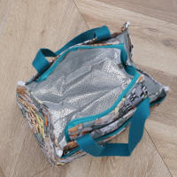 Bolsa De Almuerzo Grande Y Aislada Con Estampado De Dibujos Animados Bolso Termo Para Escuela Trabajo Viajes Y Picnics - details 8