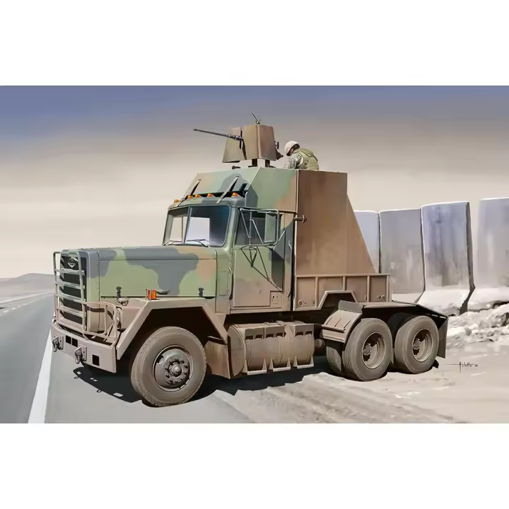 TRUMPETER 01084 M915 GUN TRUCK 1/35 - 1