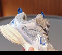 Zapatillas De Deporte Infantiles De Malla Transpirable Antideslizantes Para Niños Y Niñas Casual Cómodas Para Primavera Otoño Talla True - details 17