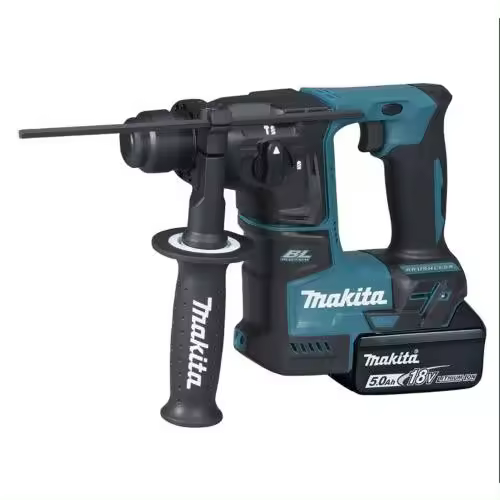 Martillo ligero MAKITA BL 18v LXT 17mm sds-plus 5AH 2 baterias - 1