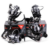 Carrete De Pesca Giratorio Sougayilang 1000-6000 Ratio De Engranajes 5.2:1 Caña De Aluminio Manillar EVA Máximo Arrastre 8kg Para Pesca De Carpa - details 0