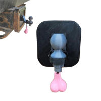 Cubierta De Sillín Divertida Para Remolques Con Pequeñas Tornillos Cubierta De Gancho Para Remolques Novedosa Para Receptores Cuadrados - details 0