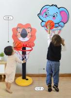 Juego De Anillo De Baloncesto Para Niños Con Diseño Creativo De Animales Juguetes Deportivos Para Interior Y Exterior Desarrolla La Capacidad De Agarrar Y Moverse - details 2