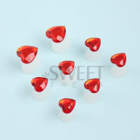 8 Pcs Pack Separadores De Dedos De Pie De Silicona Herramientas De Pedicura Suaves Con Diseño De Margarita Corazón Y Diamantes Cuidado De Los Pies - details 6