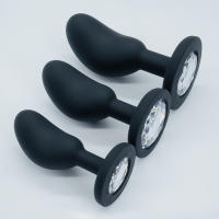 Plug Anal De Silicona Para Principiantes Tamaño Pequeño Medio Grande Massajeador De Vagina Y Prostata Unisex Juguete Sexual Anal Dilatador - details 0