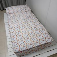 ROYAL Saco Nórdico Conejitos Arcoiris Cama 90 Con Cremallera y Fuelle Sin Relleno. Ideal para no destaparse al dormir, muy fácil de hacer la cama - details 1