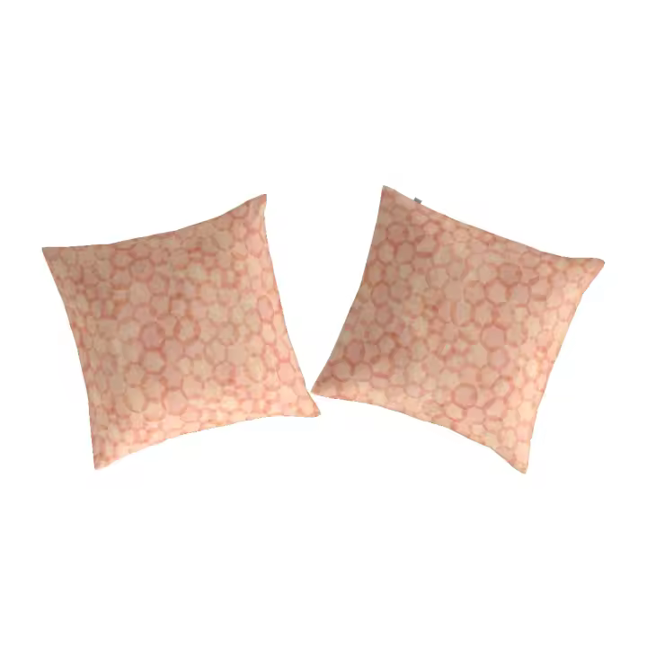 NAF NAF - 2 Fundas de almohada 65x65 cm 100% algodón MIKA. Disponible en varias medidas. - 1