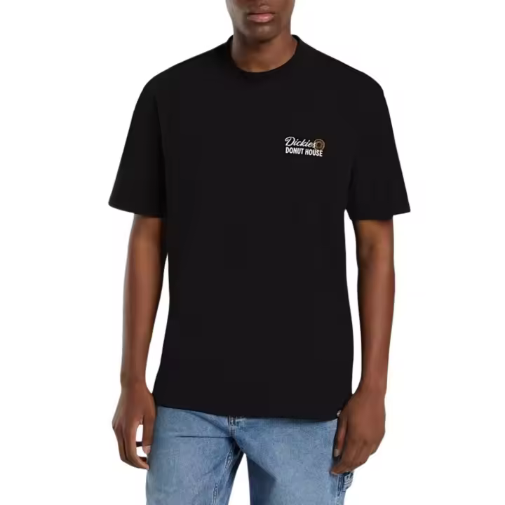DONUT HOUSE TEE SS BLACK - 1