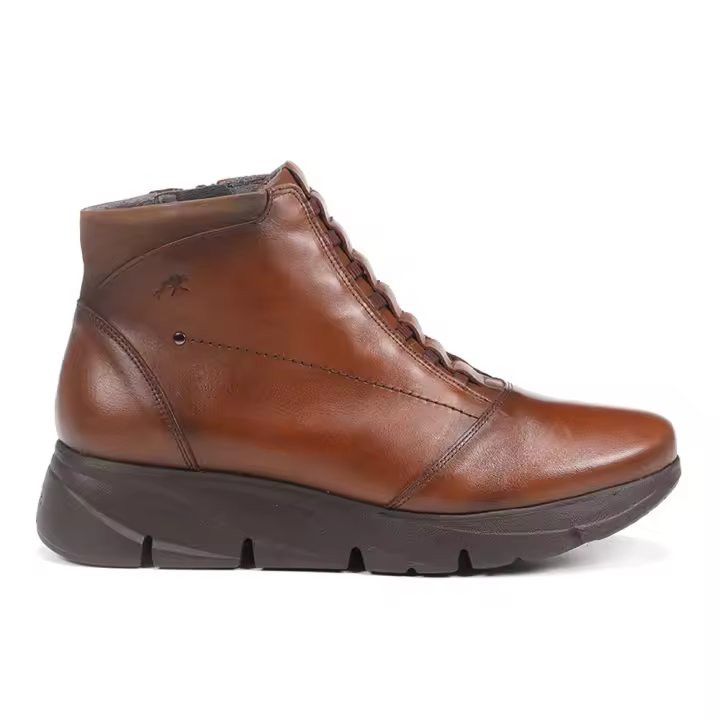 Shoes Botínes Mujer marca Fluchos modelo F1358 para mujer en color cuero - 1