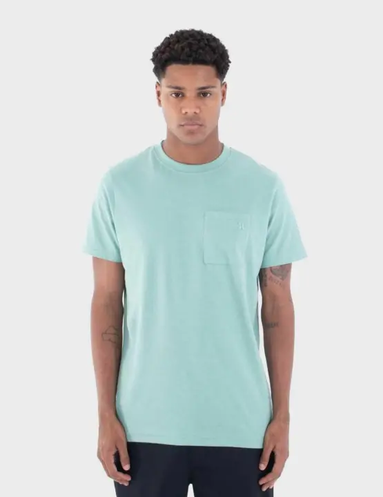 Hurley Low Tide camiseta verde para hombre - 1