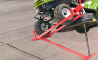 Arebos Elevador de Tractor Dispositivo de elevación - 450 kg - Rojo - Ángulo de inclinación 45° - details 1