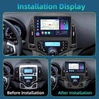 Podofo Radio de coche Android 2 Din para Hyundai i30 2009 Carplay 8+128GB AI Voice WIFI+4G DSP GPS Navegación Multimedia Reproductor de Video - details 1