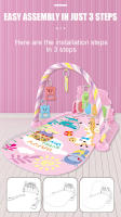Alfombra De Juego Musical Para Bebés Nuevo Nacido Teclado De Pedal De Piano Tapete De Actividad Para Infantes Alfombra De Fitness Para Crawl Juguete Regalo - details 10