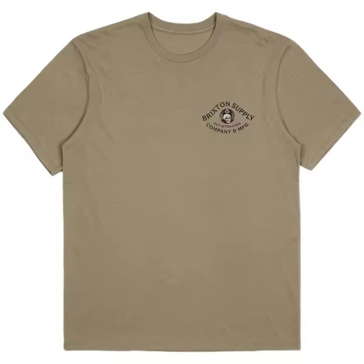 Camisetas De Manga Corta Brixton para Hombre en color Marron - 1