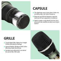 Micrófono Inalámbrico UHF Rechargeable 2 Canales Microfonos Dinámicos Ajustable Frequence Para Escenario 200 Pies DL602 - details 10