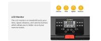 UREVO URTM006 Cinta de Correr Plegable Mini, Velocidad Máxima 1-10km/h, Área de Caminata 105*40cm, Carga Máxima 100kg, 12 Programas HIIT Incorporados - details 14